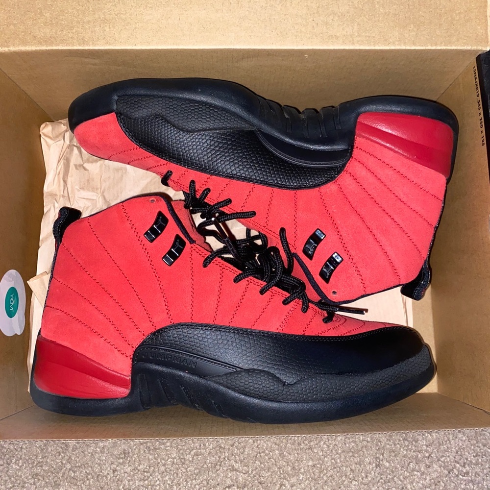 Jordan 12 Reverse Flu Game  (SOLD)